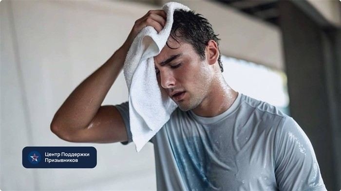 Как связаны гипергидроз и годность к военной службе