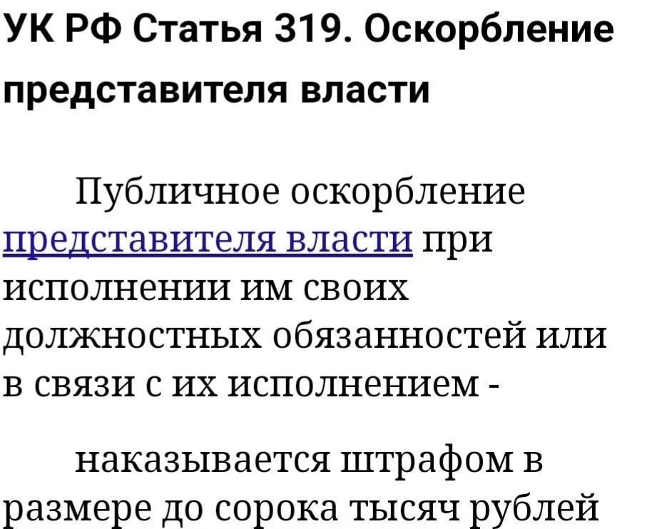 Почему Верховный суд поддерживает криминализацию оскорблений представителей власти