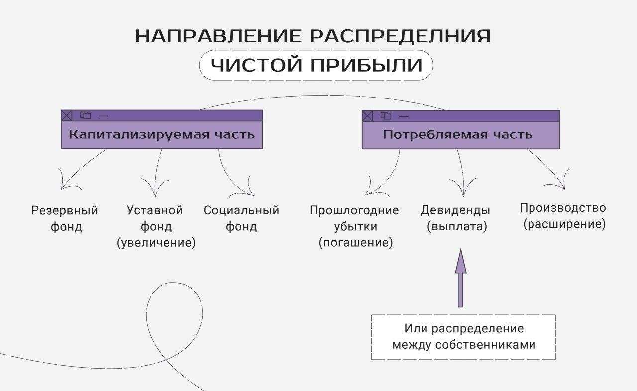Практика учета распределенной прибыли в компаниях